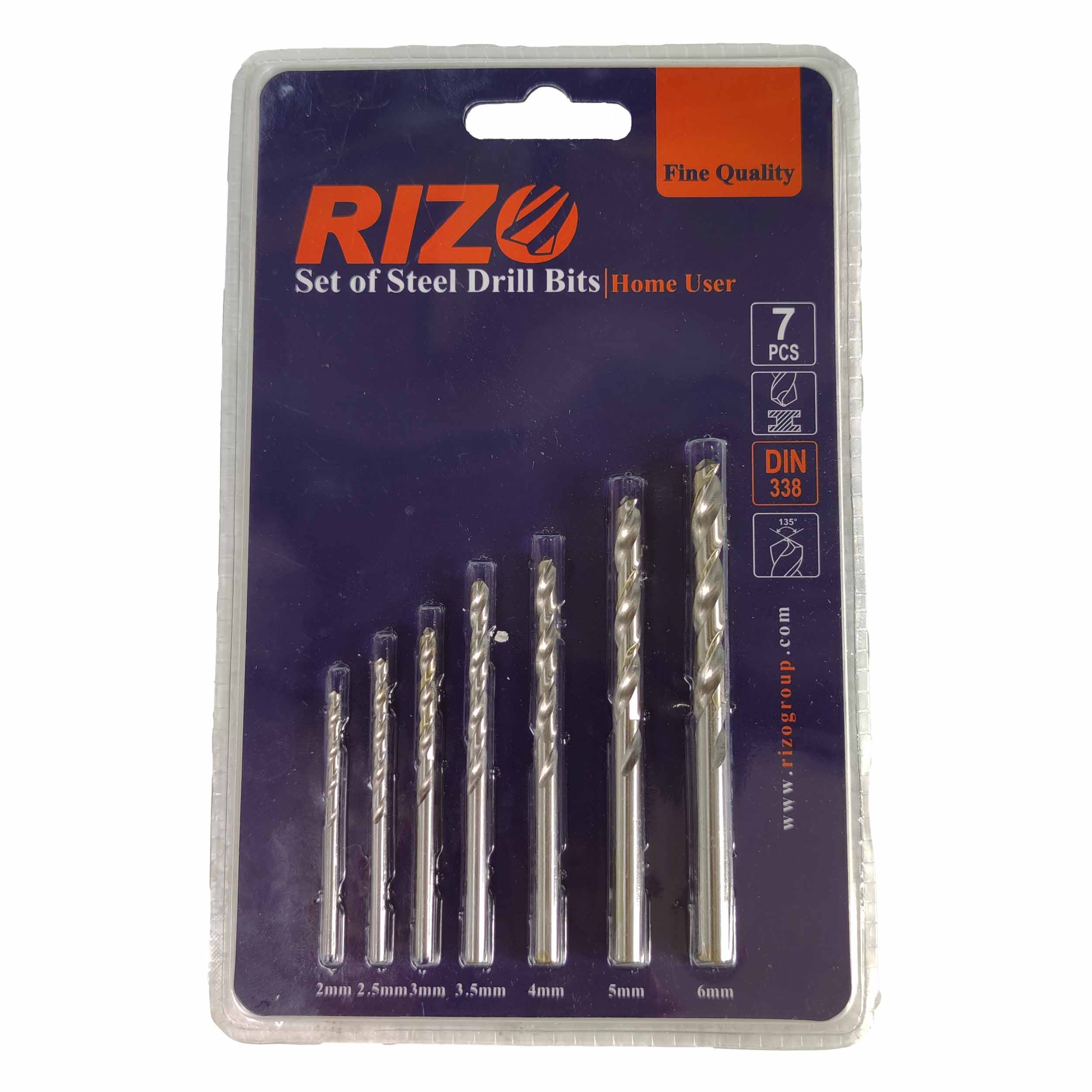 mate مته ریزو مدل DS07PS مجموعه 7 عددی