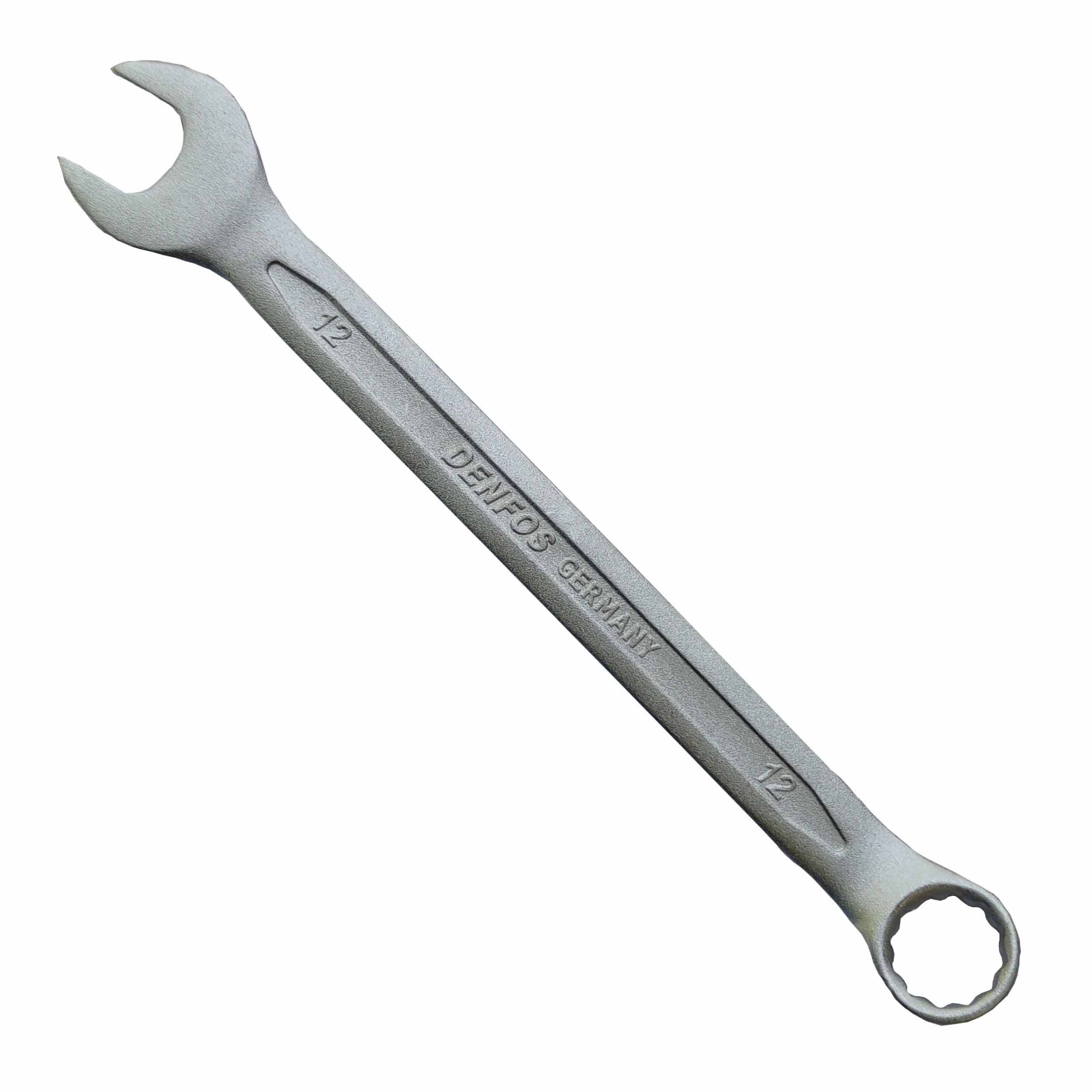 12-1 آچار یک سر تخت یک سررینگی دنفوس مدل 2m سایز 12 اینچ