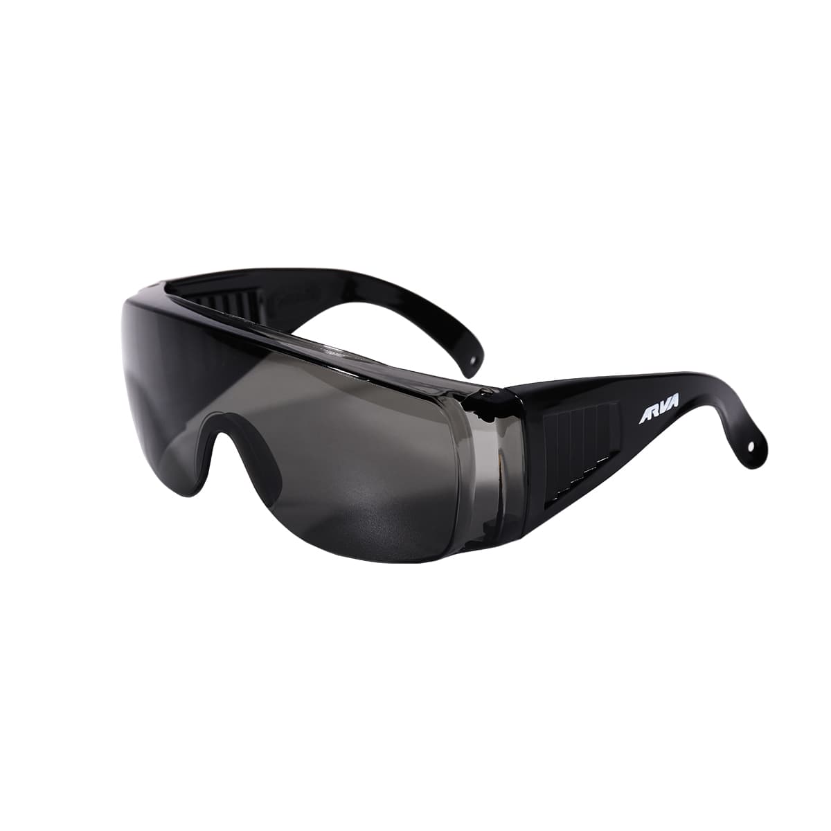 safety-glasses-model-8145 عینک ایمنی برشکاری دودی آروا مدل 8145